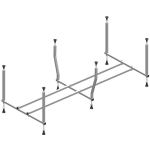 Каркас для ванны 180x80 Timo KT18