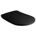  Крышка для унитаза с микролифтом быстросъемное Kerasan Nolita 539131 черный хром