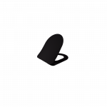  Крышка с микролифтом Creavit Free KC0903.01.1400E черная матовая съемная