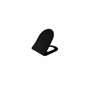  Крышка с микролифтом Creavit Free KC0903.01.1400E черная матовая съемная