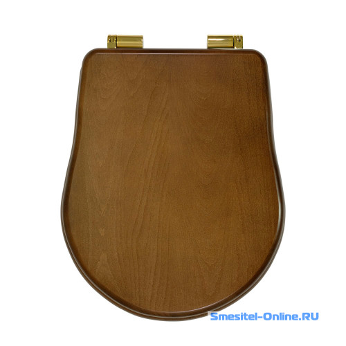 Фото  Крышка с микролифтом Migliore Bella ML.BLL-26.110.NC.DO орех золото новый арт. 20676