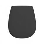 Крышка-сиденье для унитаза ArtCeram Atelier AZA001 17 71 с микролифтом черный матовый