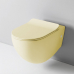Крышка-сиденье для унитаза ArtCeram File 2.0 FLA014 12 с микролифтом желтый 