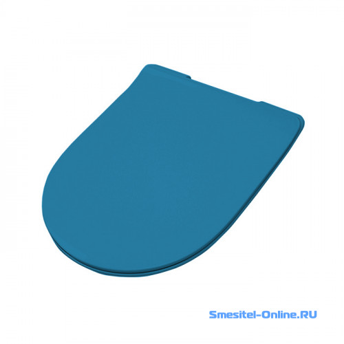 Фото Крышка-сиденье для унитаза ArtCeram File 2.0 FLA014 38 с микролифтом синий