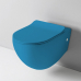 Крышка-сиденье для унитаза ArtCeram File 2.0 FLA014 38 с микролифтом синий 