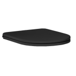 Крышка-сиденье для унитаза Hatria Fusion, Futura, Cenrtica Y9AQ02 черный матовый, с микролифтом