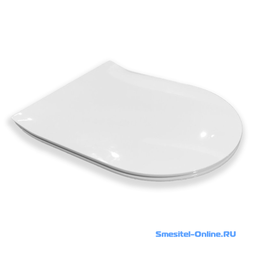 Фото Крышка-сиденье для унитаза Hatria Fusion, Futura, Cenrtica Y9D501 белое, с микролифтом 