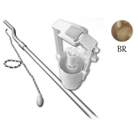 Механизм с трубой и цепочкой для смыва ArtCeram Hermitage HEA006 72 бронза