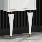 Ножки Opadiris Ибица 00-00003610 белые, золото