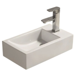 Раковина 45х25 Art&Max AM-4849-L белая