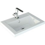 Раковина 50х35 Art&Max Family AM-LAV-500-MR-A белая