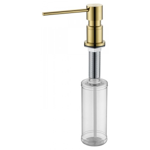  Дозатор для жидкого мыла Paulmark Kraft D003-G золото 