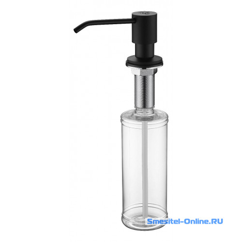 Фото  Дозатор для жидкого мыла Paulmark Rein D002-401 антрацит