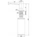  Дозатор для жидкого мыла Paulmark Rein D002-NI никель  