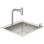 Кухонная мойка со смесителем Hansgrohe C71-F450-06 43201000