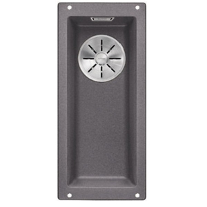 Мойка 19x46 см Blanco Subline 160-U Silgranit темная скала 523397
