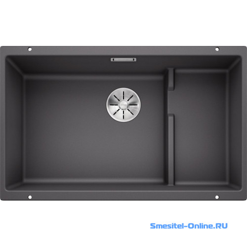 Фото Мойка 73x46 см Blanco Subline 700-U Level Silgranit антрацит 523538