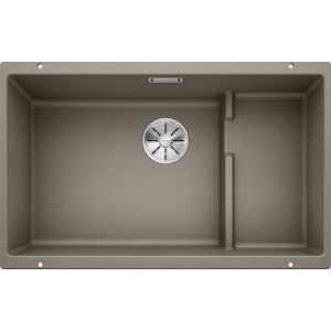 Мойка 73x46 см Blanco Subline 700-U Level Silgranit серый беж 523545