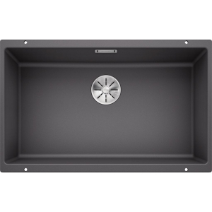 Мойка 73x46 см Blanco Subline 700-U Level Silgranit темная скала 523443