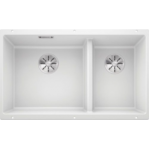 Мойка 75,5x46 см Blanco Subline 430/270-U белый 523155