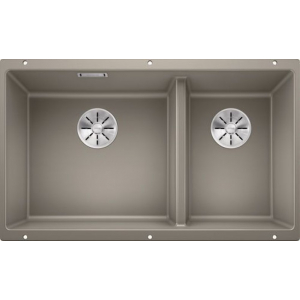 Мойка 75,5x46 см Blanco Subline 430/270-U серый беж 523158