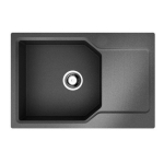  Мойка 78x51 см Omoikiri Yonaka-78-LB-BL черный 4993341