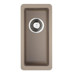  Мойка кухонная 20x42 см Omoikiri Kata-20-U-CA карамель 4993371