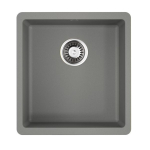  Мойка кухонная 40x42 см Omoikiri Kata-40-U-GR Leningrad grey 4993397