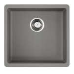  Мойка кухонная 44x42 см Omoikiri Kata-44-U-GR Leningrad grey 4993404
