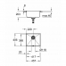 Мойка кухонная 45,7x40,6 см Grohe K700U 31653AP0  