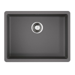  Мойка кухонная 54x42 см Omoikiri Kata-54-U-GR Leningrad grey 4993411