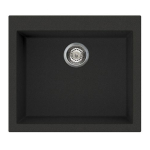 Мойка кухонная 57x50 см Omoikiri Bosen 57-BL черный 4993145