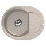  Мойка кухонная 60x47 см Omoikiri Sakaime 60Е-SATetogranit бежевый 4993122