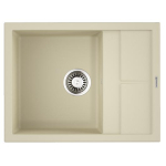  Мойка кухонная 65x50 см Omoikiri Sumi 65-BE Tetogranit ваниль 4993671