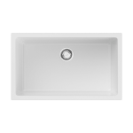 Мойка кухонная 76х46 Omoikiri Okinoshima 76-U/I-WH Glossy Natceramic/белый