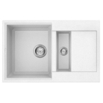  Мойка кухонная 78x50 см Omoikiri Sakaime 78-2-WH Tetogranit белый 4993128