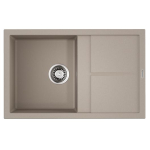  Мойка кухонная 79x50 см Omoikiri Sumi 79-SA Tetogranit бежевый 4993664