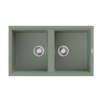 Мойка кухонная 86х51 Omoikiri Kitagawa 86-2 WG 4993731 Artceramic, wind green