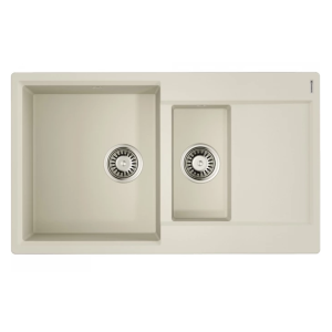 Мойка кухонная 86x51 см Omoikiri Daisen 86-2-PA пастила 4993473