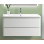 База под раковину 90x45 Belbagno Albano-900-2C-SO-BL Bianco Lucido