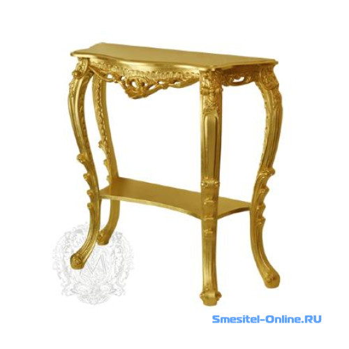 Фото  Консоль напольная 78*76*29 см Migliore Complementi Ml.Com-70.760.Br бронза 