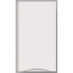 Шкаф 40 см Belbagno Fly-Marino-750-1A-SC-BL-P-L Bianco Lucido