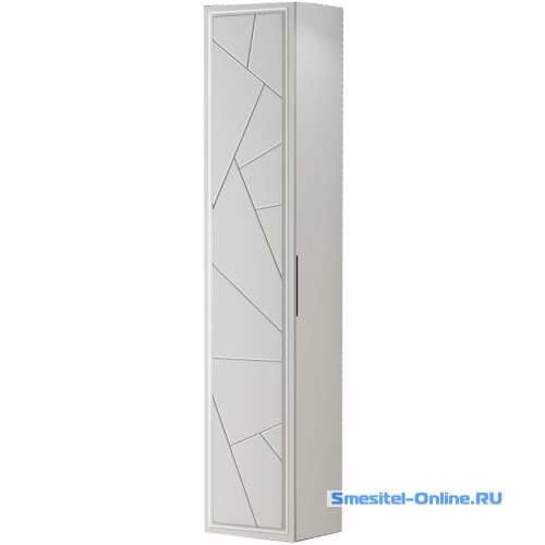 Фото Шкаф пенал 35 Opadiris Луиджи 00-00002268 белый матовый