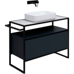 Тумба под раковину 100 Allen Brau Priority 1.31003.AM антрацит матовый