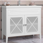 Тумба под раковину 100 Opadiris Палермо 00-00006722 белая матовая