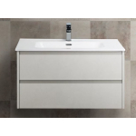 Тумба под раковину 80x46 см Belbagno Kraft-800-2C-SO Bianco Opaco