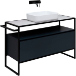 Тумба под раковину 120 Allen Brau Priority 1.31004.AM антрацит матовый