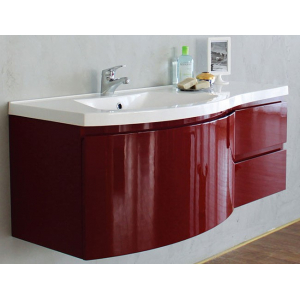  Тумба под раковину 120x48 см Belbagno Prospero BB1200DC/RL Rosso Lucido