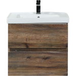 Тумба под раковину 57х46 Art&Max AM-Techno-600-2C-SO-LW646 Дуб бомонд Лофт