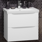 Тумба под раковину 60 Opadiris Элеганс 00-00006894 белая матовая